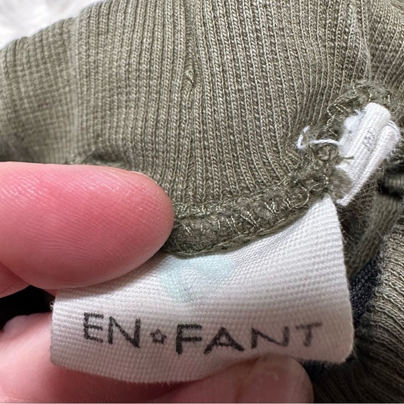 En-Fant Sweatpants Oliver Green Size 5 - Picture 7 of 16